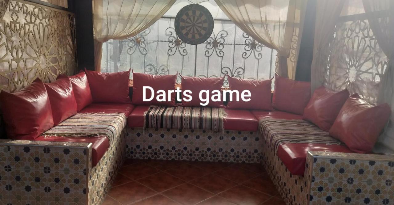 Hotel Lahlou Riad Cafeteria Уджда Екстериор снимка